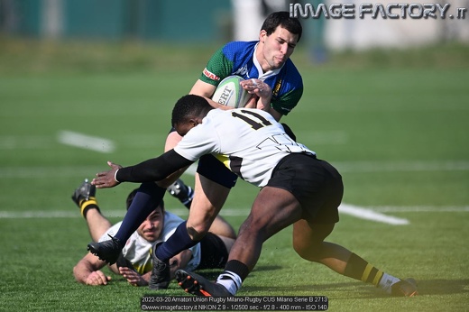 2022-03-20 Amatori Union Rugby Milano-Rugby CUS Milano Serie B 2713